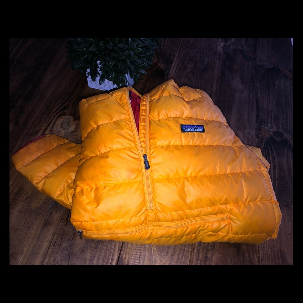 Patagonia down pullover half-zip